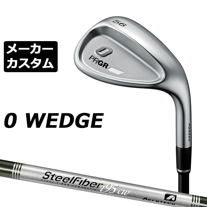 乐天商城 - メーカーカスタムクラブ プロギア 0 ウェッジ 2024 右用 STEEL FIBER i シャフト PRGR 軟鉄 受注生産 ZERO WEDGE