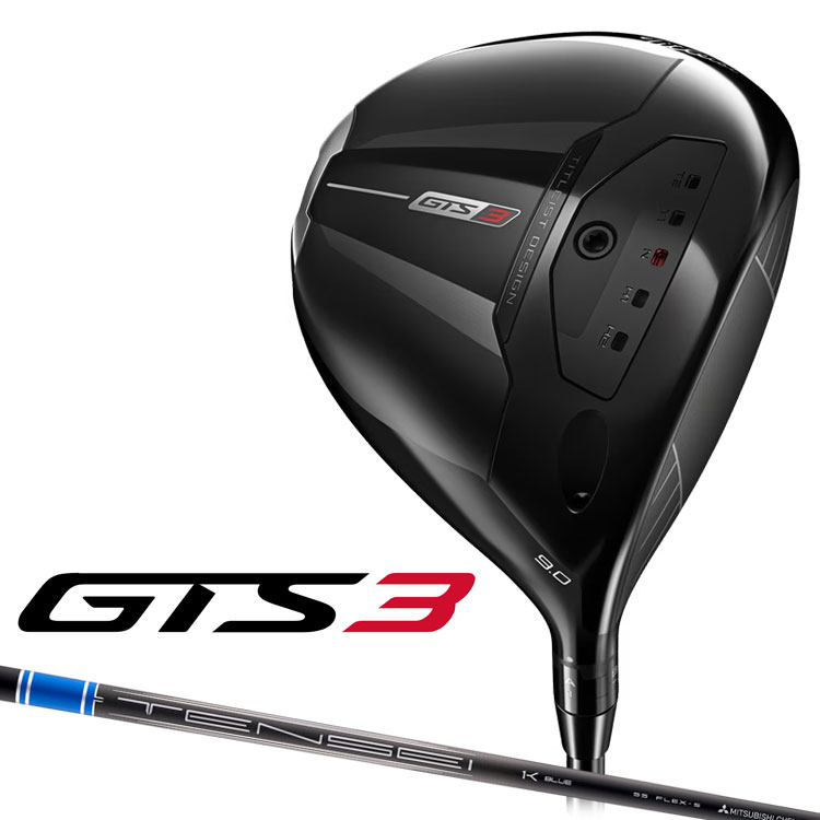 Rakuten - 【6/11発売ご予約】タイトリスト GTS3 ドライバー Tensei 1K Blue RIP 55 カーボンシャフト メンズ 右用 日本正規品 2026 ゴルフ Titleist