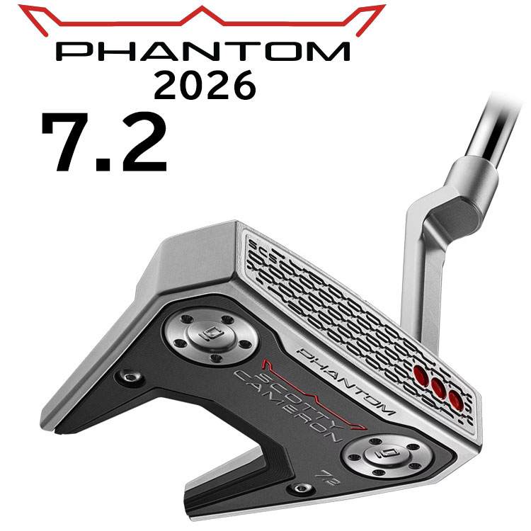 樂天商城 - 【即納可能】タイトリスト スコッティ キャメロン ファントム 7.2 2026 パター Titleist SCOTTY CAMERON PHANTOM 右用 日本正規品