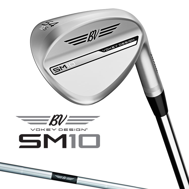 【即納可能】タイトリスト VOKEY DESIGN SM10 ウェッジ ツアークローム 右用 Dynamic Gold スチールシャフト 日本正規品 ボーケイ エスエム テン 2024モデル Titleist TOUR CHROME