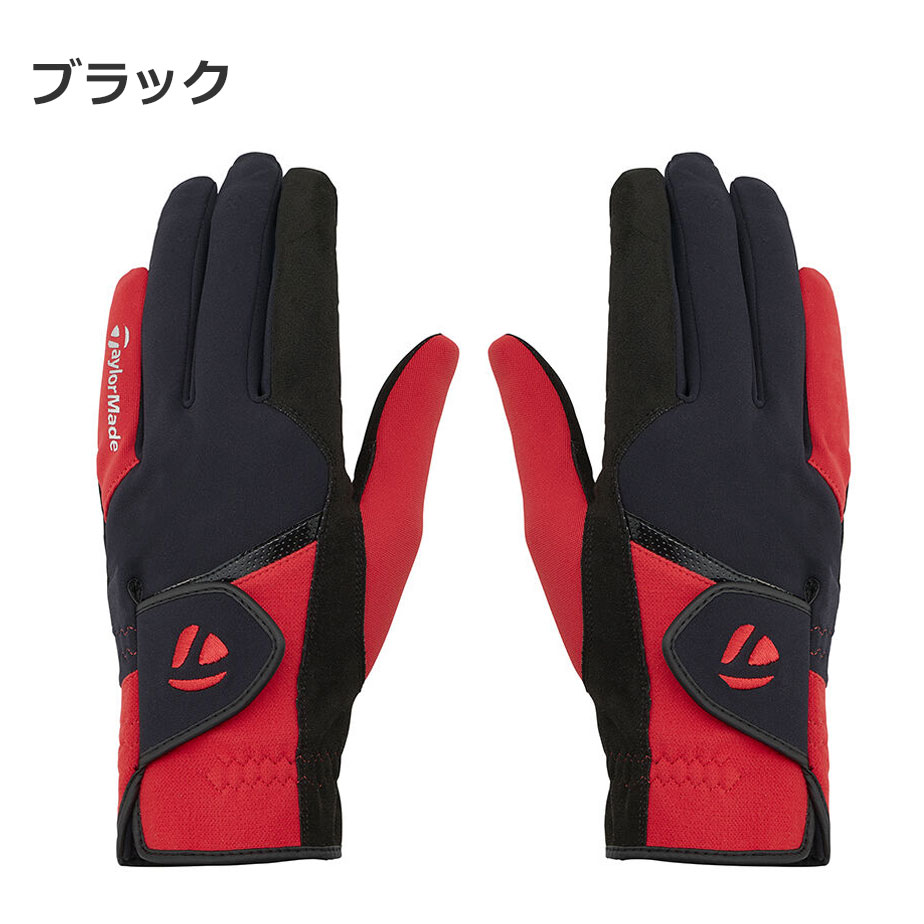 【即納可能】テーラーメイド T-HEAT ゴルフ グローブ メンズ 両手用 TL608 冬 防寒 スマホ対応 2025年モデル TaylorMade