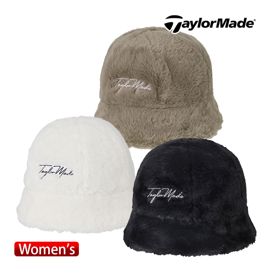 【即納可能】テーラーメイド W ウィンターバケットハット UN943 レディース 帽子 冬 ゴルフ 2025年モデル TaylorMade