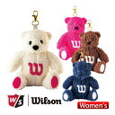 ウイルソンベア ボールポーチ レディース BEBP-2320 ゴルフ 2023年モデル WILSON BEAR