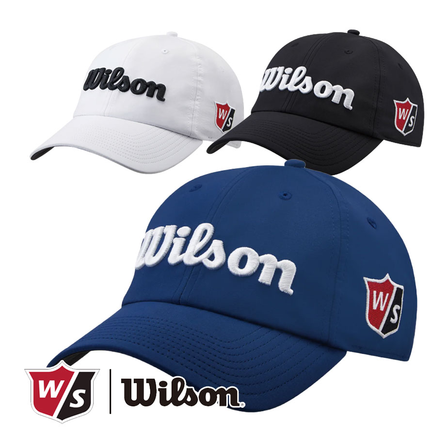 ウィルソン プロツアーキャップ メンズ WSC-2336 ゴルフ 2023年モデル WILSON