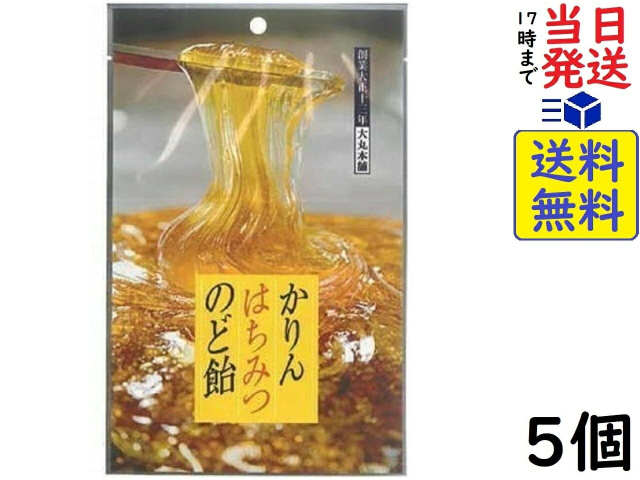 大丸本舗 かりんはちみつのど飴 80g ×5個賞味期限2024/12