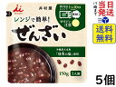 井村屋 レンジで簡単 ぜんざい 150g ×5個賞味期限2024/06/22