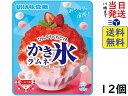 UHA味覚糖 かき氷ラムネ いちご味 27g ×12個賞味期限2024/03