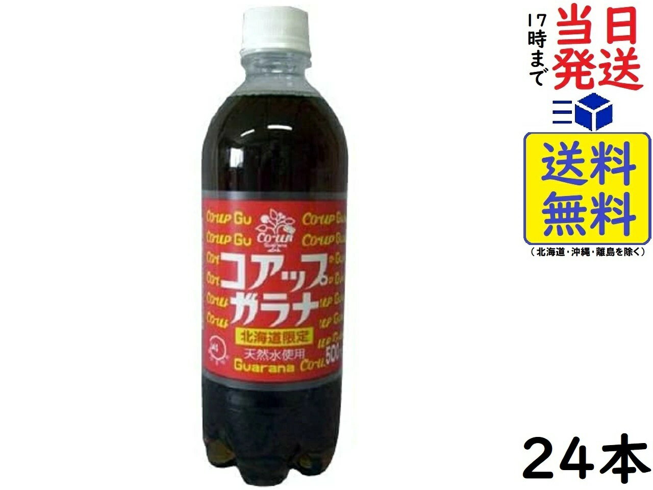 小原 コアップガラナ 500ml 24本賞味期限2024/10/04