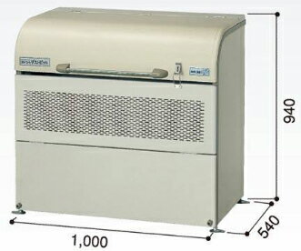 ゴミ収集庫　ダストピットUタイプ　DPUB-400（ヨドコウ）【マンション ゴミ箱 ダストbox くずかご】【送料無料】外形寸法を小さく、内容量を大きく設計した薄型タイプ。