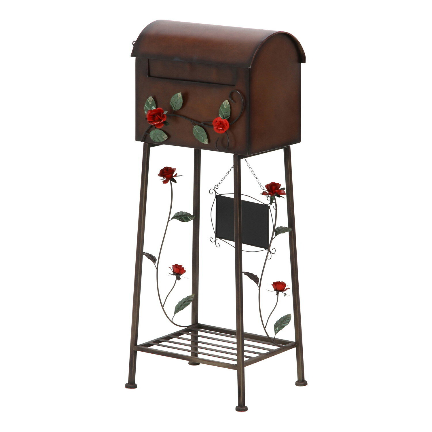 楽天市場】不二貿易 メールボックス ローズ 横型の通販