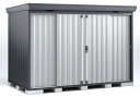 イナバ物置 フォルタ FS-3015SF(スタンダード/多雪型)フランネルグレー(flannel gray)物置き 中型 屋外 収納庫