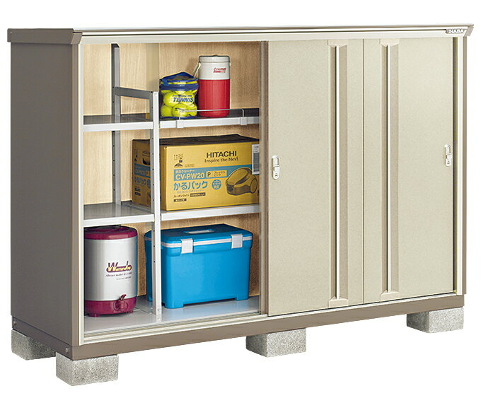 イナバ物置　ナイソーシスター KMW-197C【全面棚タイプ】物置き 小型 屋外 収納庫