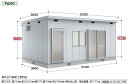 イナバマルチスペース コモ・スペース SS3-6136JUC(多雪型/typeC)(4)