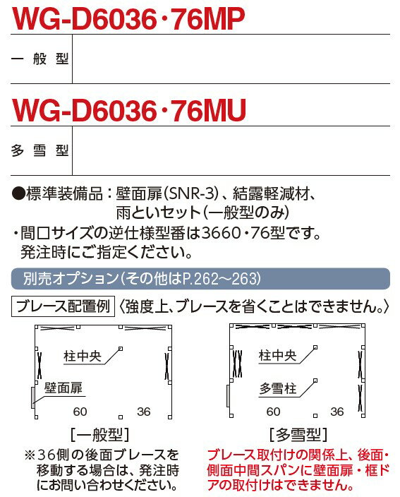 イナバ物置 タフレージ WG-D6036・76...の紹介画像3