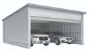 イナバ物置 タフレージ WG-S6076MU(シャッタータイプ/多雪型/2台収納タイプ)電動開閉ガレージ 物置き 中型 屋外 収納庫 駐輪 自転車 スペース関東...