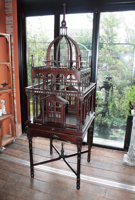 鳥かご宮殿（15401）（ジャービス商事）インテリア　大型オブジェ　ディスプレイ用品　置物　鳥籠