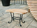 ミニマンゴーテーブル（34229）（ジャービス商事）ガーデンファニチャー　ガーデン家具　ガーデンテーブル　机　チーク　木製