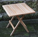 スコラテーブル(38902)(ジャービス商事)ガーデンファニチャー ガーデン家具 ガーデンテーブル 机 チーク 木製