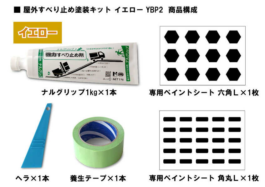 Rakuten - すべり止め塗装キット イエロー YBP2
