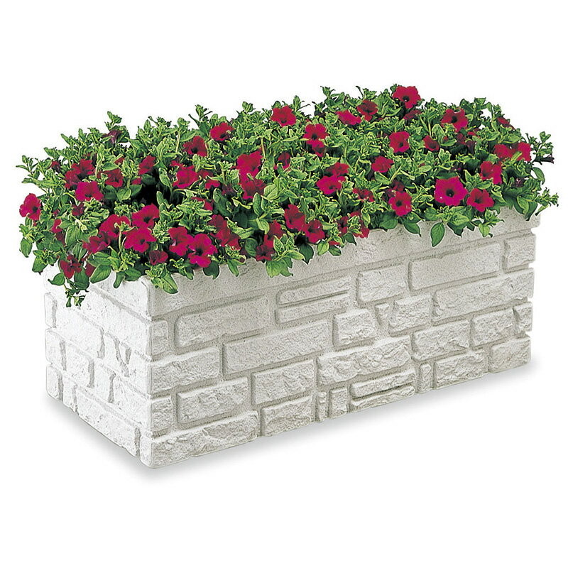 リッチェル　タウンプランター　100型　割石積 　（＊4t車以外での配送不可＊1Fエントランス渡し）