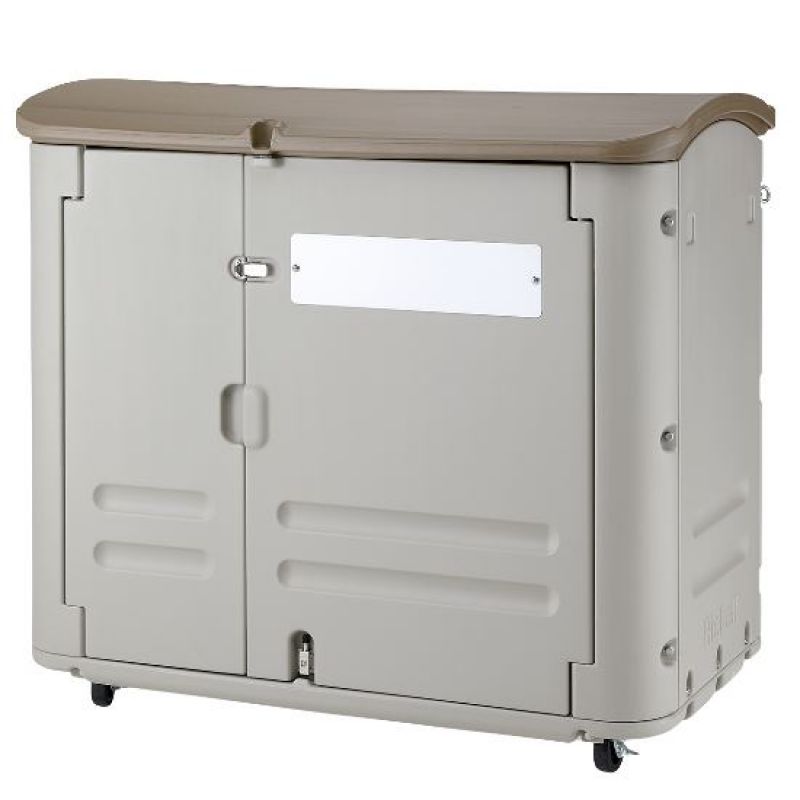 リッチェル ワイドストレージ600（キャスター付）【ダストボックス マンション ゴミ箱 ダストbox】（＊4t車以外での配送不可＊1Fエントランス渡し）大型ダストボックス