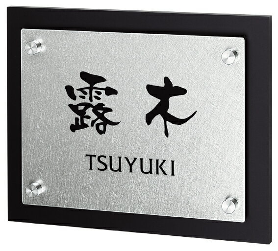 【SMILE表札】ステンレス表札 ディーン DN-YV-927（丸三タカギ）