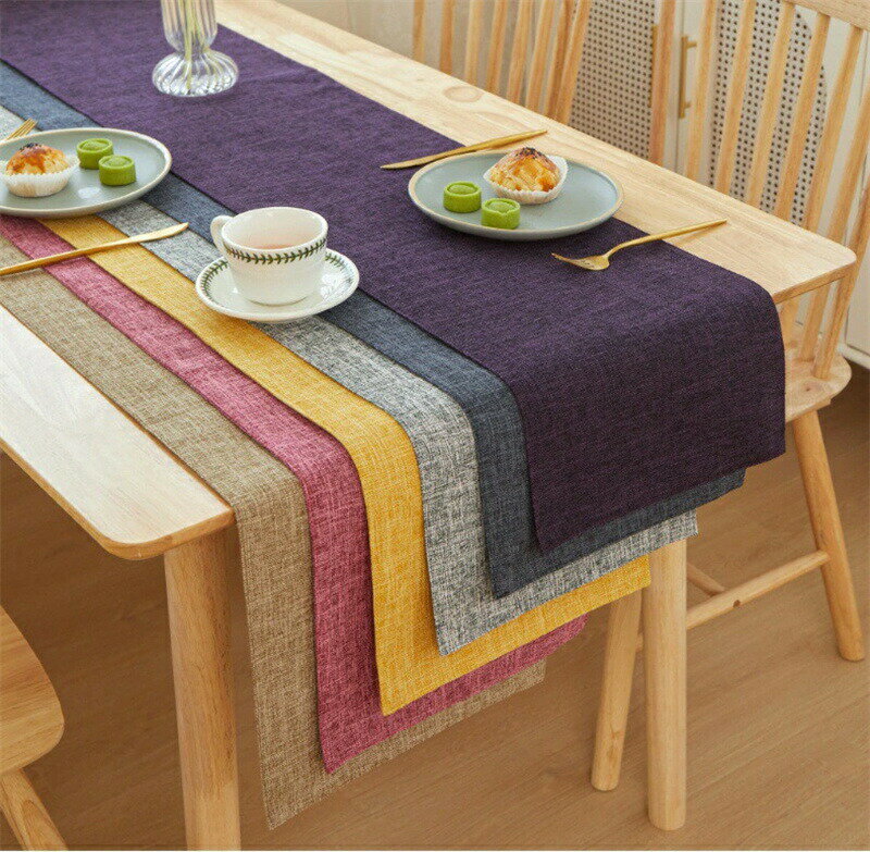 センターテーブルクロス テーブルランナー おしゃれ 北欧 おしゃれ 帯 モダン テーブル装飾 インテリア雑貨 洗える 撥水 防水 長さ デザイン テーブルクロス 真ん中 敷き物 お洒落 布 長い和 テーブルセンター シンプル テーブルコーディネート ダイニング 無地 [2]