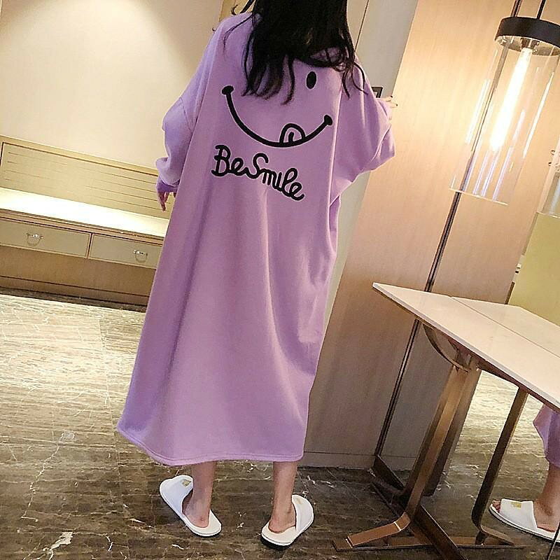 ネグリジェ パジャマ レディース 秋冬 長袖ワンピース パジャマ 無地 大きいサイズ ネグリジェ ロング丈ワンピース ナイトロープ パジャマ 部屋着可愛い