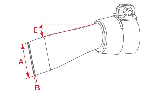 【ライスター純正】平型ノズル　40mm　60°　107.130【運賃無料】 2