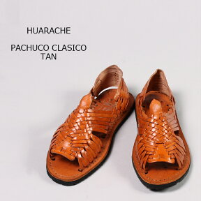 HUARACHE (ワラチ) PACHUCO CLASICO - TAN ワラチサンダル レザーサンダル メンズ