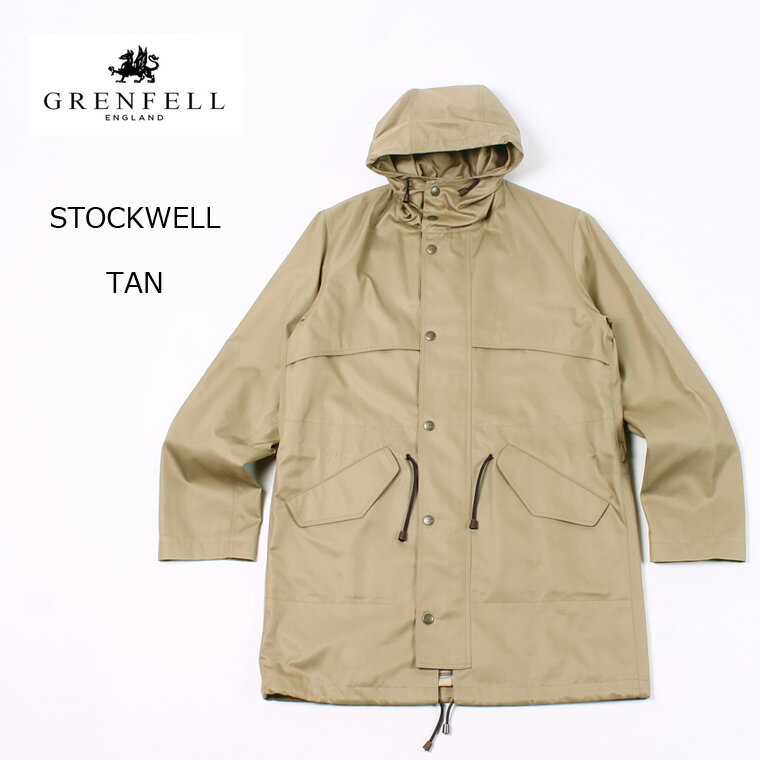 GRENFELL (グレンフェル) STOCKWELL - TAN ストックウェル コート メンズ