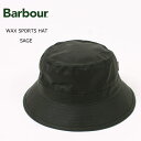 楽天Explorer[並行輸入品] BARBOUR （バブアー） WAX SPORTS HAT - SAGE オイルドコットン ハット