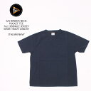 FELCO (tFR) S/S BINDER NECK POCKET TEE 7oz 18SINGLE JERSEY SHORT BODY LENGTH - ITALIAN NAVY TVc Y