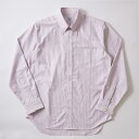 WORKERS (ワーカーズ) MODIFIED BD SHIRT SUPIMA OX - RED STRIPE ボタンダウンシャツ メンズ