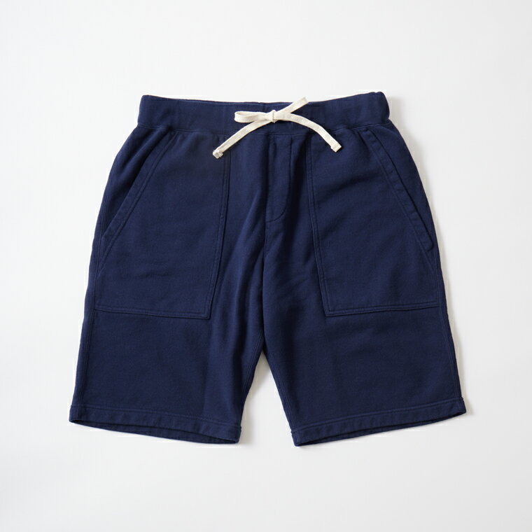 Rakuten - FELCO (フェルコ) FATIGUE SHORT 10oz LT WEIGHT FRENCH TERRY - ITALIAN NAVY スウェット ハーフパンツ メンズ’