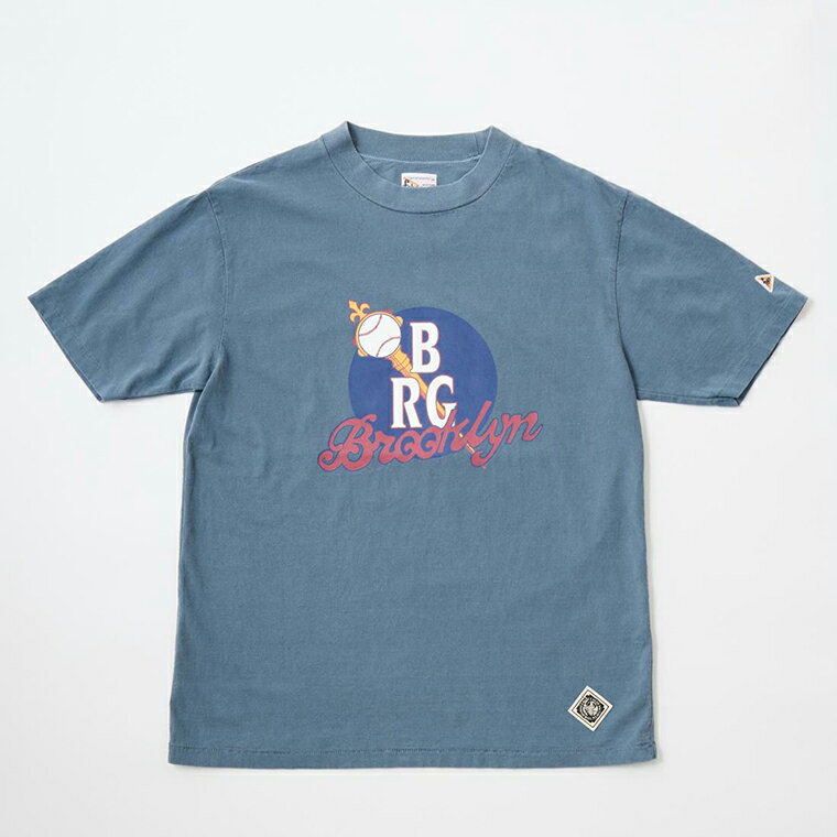 Rakuten - FELCO (フェルコ) S/S HI CREW TEE 5oz 30SINGLE CALIFORNIA JERSEY BROOKLYN ROYAL GIANTS -PG NAVY ニグロリーグ Tシャツ メンズ