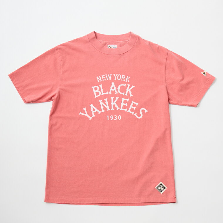 Rakuten - FELCO (フェルコ) S/S HI CREW TEE 5oz 30SINGLE CALIFORNIA JERSEY NEW YORK BLACK YANKEES - PG RED ニグロリーグ Tシャツ メンズ