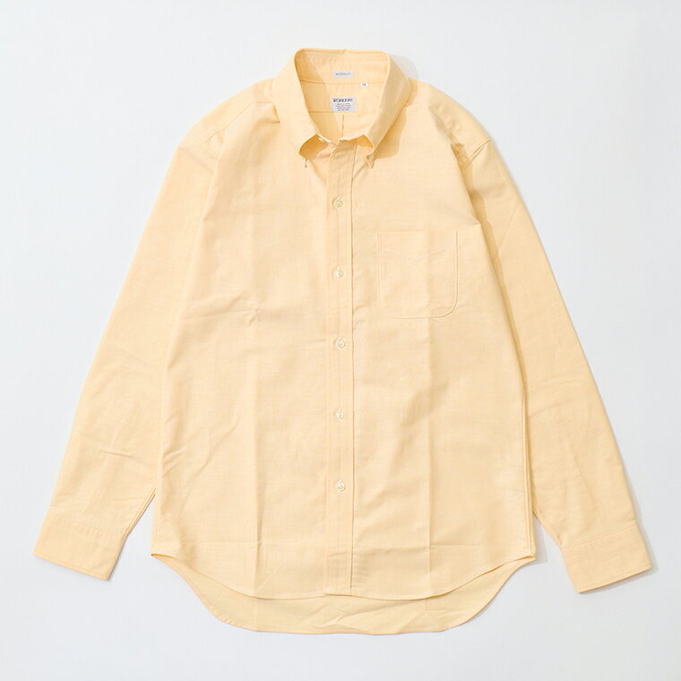 Rakuten - WORKERS (ワーカーズ) MODIFIED 6 BUTTON BD SUPIMA OX - YELLOW オックスフォードシャツ メンズ