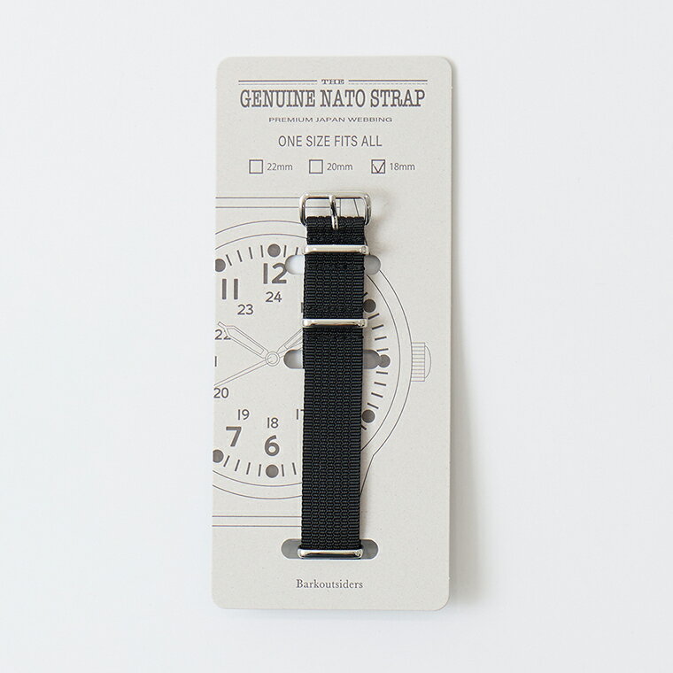 Rakuten - Barkoutsiders (バークアウトサイダーズ) GENUINE NATO STRAP FOR NYLON 