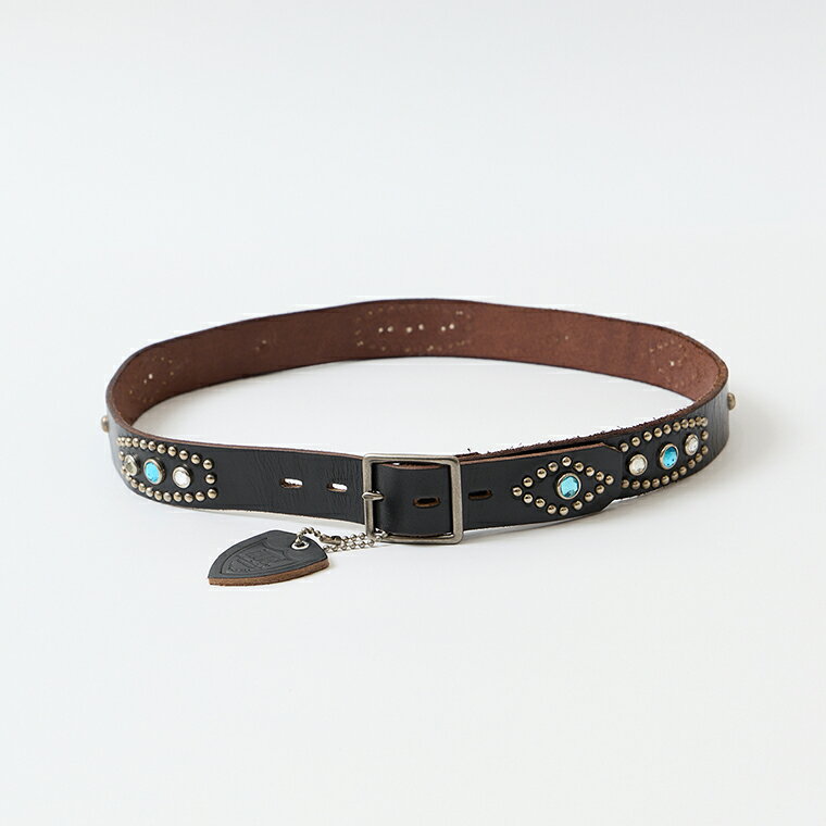 Rakuten - HTC (エイチティーシー) STADIUM STONE 1.25 BELT - BLACK メンズ アメリカ製 スタッズ レザーベルト