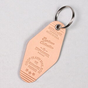 【スプリングフェア】HERITAGE LEATHER (ヘリテイジレザー) MOTEL KEY HOLDER EXPLORER レザーキーホルダー メンズ