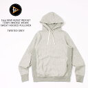 FELCO (フェルコ) 16oz NEW HEAVY WEIGHT TERRY INVERSE WEAVE SWEAT HOODED PULLOVER - TWISTED GREY パーカー メンズ