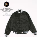 FELCO (フェルコ) NYLON OXFORD BASEBALL AWARD JACKET W/FLANNEL LINED MADE IN USA - BLACK W_BLACK_WHITE ベースボールジャケット スタジャン メンズ