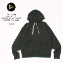 FELCO (フェルコ) 16oz TERRY CLASSIC FIT INVERSE WEAVE SWEAT HOODED PULLOVER - BLACK パーカー メンズ