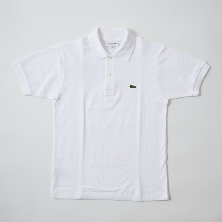 ラコステ [並行輸入品] FRANCE LACOSTE (フランスラコステ) S/S PIQUE POLO - WHITE BLANC 001 フララコ ポロシャツ メンズ
