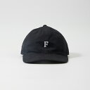 FELCO (フェルコ) STITCHED TWILL BB CAP EMBROIDERY SMALL F - 10 BLACK_F SILVER ベースボールキャップ メンズ レディース
