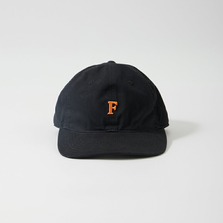 Rakuten - FELCO (フェルコ) STITCHED TWILL BB CAP EMBROIDERY SMALL F - 10 BLACK_F ORANGE ベースボールキャップ メンズ レディース