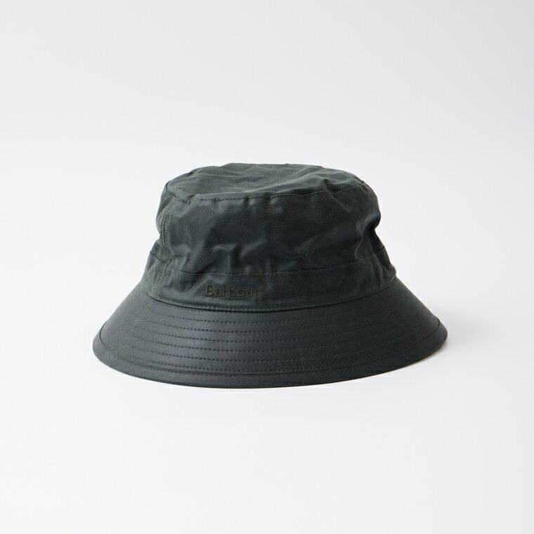 [並行輸入品] BARBOUR (バブアー) WAX SPORTS HAT - SAGE オイルドコットン ハット
