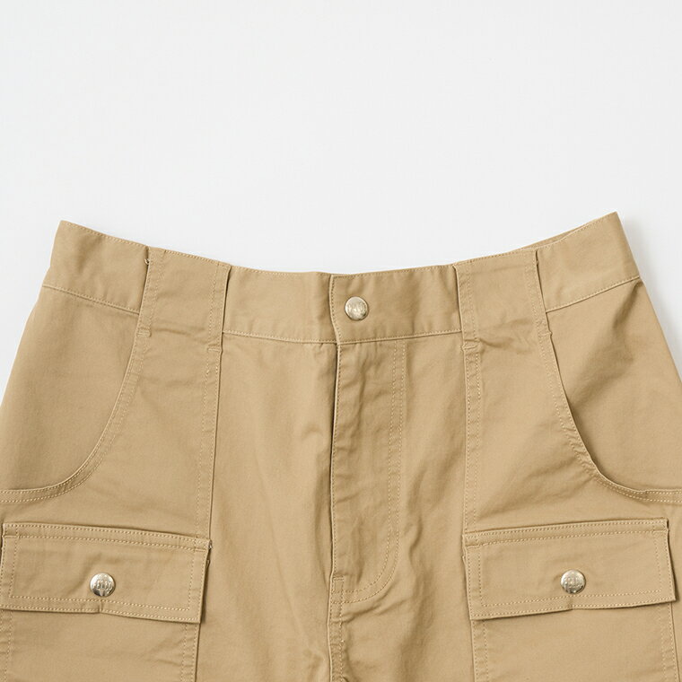 FELCO (フェルコ) STRETCH TWILL BUSH SHORT - KHAKI ハーフパンツ メンズ’
