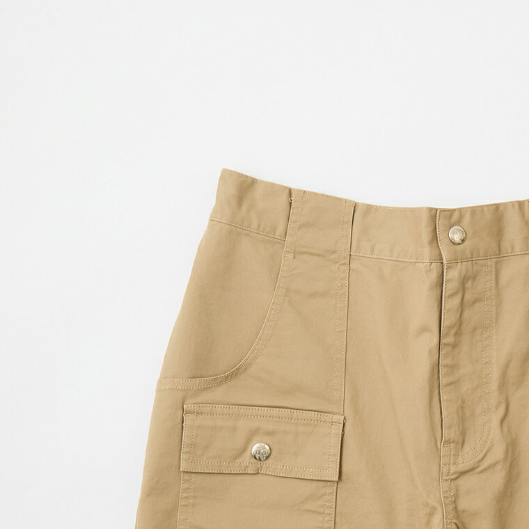 FELCO (フェルコ) STRETCH TWILL BUSH SHORT - KHAKI ハーフパンツ メンズ’